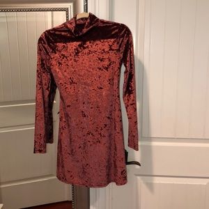 Red Velvet Dress